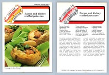 Speck & Nieren Stuffed Töpfe #4 Kinder-Alison Essex Super sparen Rezept Karte