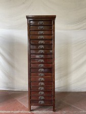 Antiker Apothekerschrank Dokumentenschrank Aktenschrank 18Schubladen Höhe150cm