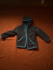 Jack-o Fleecejacke  kinder gr 104/110 blau mit Teddyfell innen