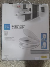 WC-Sitz WC-Brille Familie integrierter Kinderbrille + Absenkautomatik Easy Home
