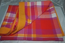 Tischdecke im Landhaus Stil von Francais  140x190 cm, orange, lila