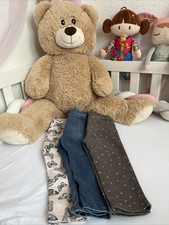 H&M | 3x Mädchen Jeans 86