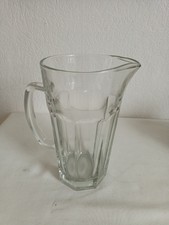 Glaskrug Saftkrug Weinkrug Weinkaraffe Glaskaraffe Glas Krug Bier Pitcher Griff