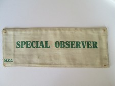 Motorrad Club Special Observer Armband. Formel 1. Motor Sport Armband