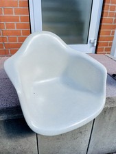 Eames Herman Miller Fiberglas Vitra Armchair Sitzschale Weiß Für DAX DAR RAR DAW