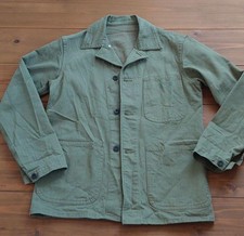 Buzz Rickson's N-3 Herringbone Allzweckjacke Herren 36 BR15084 gebraucht aus Japan