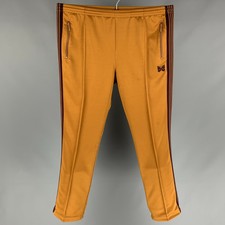 NEEDLES Größe 36 Hellbraun & Brown Polyester Jogginghose