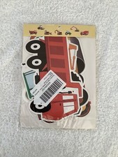 H003 Amosfun - Banner - 7 Autos/Fahrzeuge - Neu