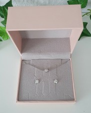 ***Diamonique - Armband&Ohrstecker - 1,5 Karat - 925er Sterling Silber - Neu***