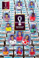 ⚽️ Panini WM 2022  / FIFA World Cup Qatar ▫️ 25/50/75/100/200 Sticker aussuchen