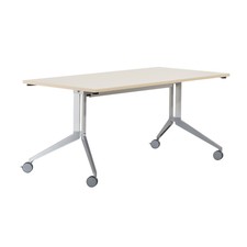 HAWORTH "PLANES FLIP-TOP" - rollbarer + klappbarer Bürotisch Klapptisch |  06019