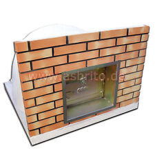 Ofen Backofen Gartenofen AS512 100x100 Holzbackofen Räucherofen Grill Steinofen