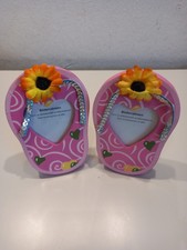 Zwei schöne Bilderrahmen Bildgröße ca. 5x4,5cm außen 12x8 cm