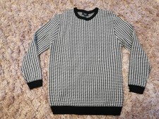 Pullover Strickpulli Gr. L neuwertig schwarz-weiß New Yorker Regular Fit Herren