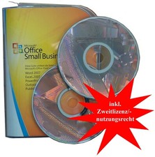 Office Small Business 2007 BOX✔Doppellizenz✔CD/DVD✔PowerPoint✔Outlook✔Word✔Excel