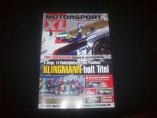 Zeitschrift ' MOTORSPORT XL'  11/2007 DTM-Renault Clio Cup-Rotax Max-WTCC