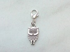Charms Anhänger *EULE Charm Vogel Uhu Bettelanhänger für Bettelarmband und Kette