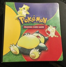 Pokemon TCG 9 Taschenring Mappe WOTC Ära Plus Karten