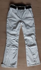 CMP Skihose Damen Softshell Gr. S / 38 weiß m. schwarzem Gürtel wie neu 