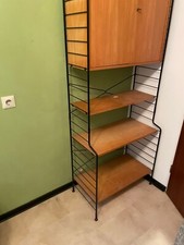 String Standregal danish Design Esche 50er 60er Möbel Vintage Regal Schrank