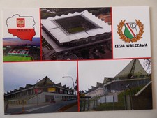 Stadionpostkarte, PEPSI-Arena, Warschau, KP Legia Warschau, Polen, Nr. RW 468