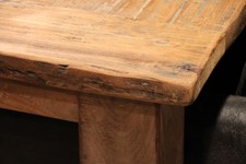 Klostertisch, Teak, Esstisch 200x100, edel *EINZELSTÜCK, TOP*, 2 Schubladen