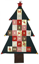 B WARE Adventskalender XXL Stoff 173cm Advent Kalender Weihnachten zum befüllen