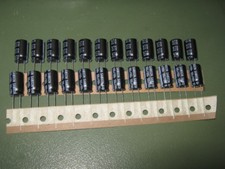 24x Elko SAMXON RC 100µF/100V 130°C 10x17mm 5000h HighRipple LongLife 100uF 105