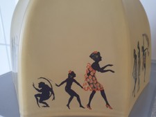 Art Deco Lampenschirm Jugendstil Glas 