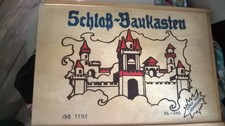 Holzbaukasten/Schloßbaukasten ca. 1966 bis 1969 gefertigt 