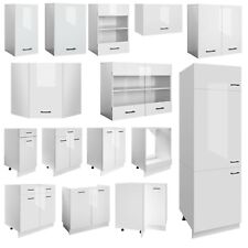 Hängeschrank Küchenschrank Unterschrank Küchenzeile Küche Einbauküche weiß glanz