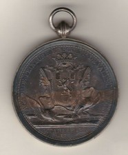 1785 -1865 Frankreich Akademie für Malerei und Skulptur Frankreich Silbermedaille.