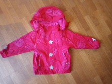 Tschibo Gefütterte Regenjacke Fleece pink top Zustand Gr. 86/92