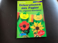 Dekorationen aus Papier mit Vorlagebogen, die schönsten Bastelideen, Englisch Ve