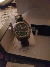 Tissot T-Touch Expert Titanium 43mm  Multi Ref T013420A Lederband Faltschließe 