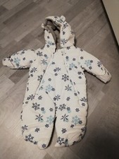 Mädchen Baby Schneeanzug Anzug Gr. 50/56 Top Zustand 