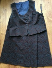 sema Designer 2-Teiler Set Rock u. Weste Gr. 46 Elegant Maßanfertigung 