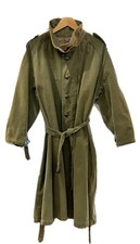 1950er Jahre Vintage französische Armee Militär Leinwand Kavallerie Versandmantel - sehr selten