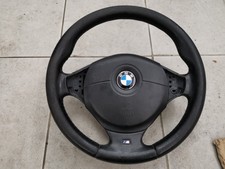 BMW 5er E39 7er E38 M Sportlenkrad Lenkrad Leder Schwarz Lederlenkrad Sportpaket
