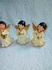 Standfiguren Weihnachts-Engel 3er-Set Markenlos OVP