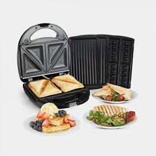 Waffelmaschine 3 in 1 - Sandwichtoaster, Panini Presse, Waffeleisen - 700 W
