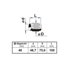 Ernst Flexrohr z. Bsp. für HYUNDAI