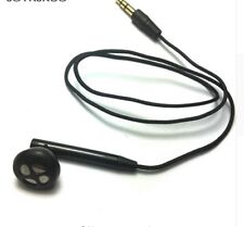 Vlies 50cm 3.5mm Mono Single In-Ear Kopfhörer Ohrhörer Headset für alle Audio Gerät