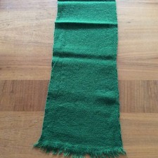 Schal, Nickituch, Tuch, ca. 106 cm x 22 cm, Grün