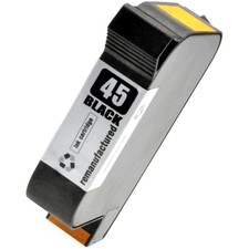 Aufgefüllte Patrone zu HP 45 schwarz für Encad Novajet 880 black