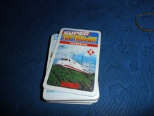 @@ Quartett Spiel, Superzüge, Berliner Spielkarten, Nr. 08307, 1990er Jahre