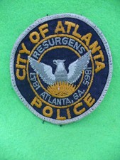 US City of Atlanta Police Polizei Abzeichen Patch Badge
