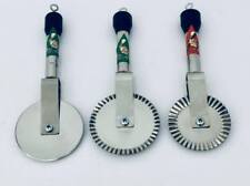 Gezackter Teig Cutter Rad Edelstahl Backen Pasta Teig