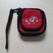 Gameboy Advance SP Tasche Pokemon Rubin Groudon Rot Schwarz