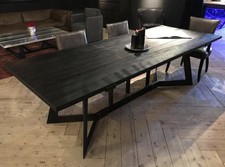 Timothy Oulton aus Barker und Steinhaus verbrannt 210 cm Esstisch uvp £4200